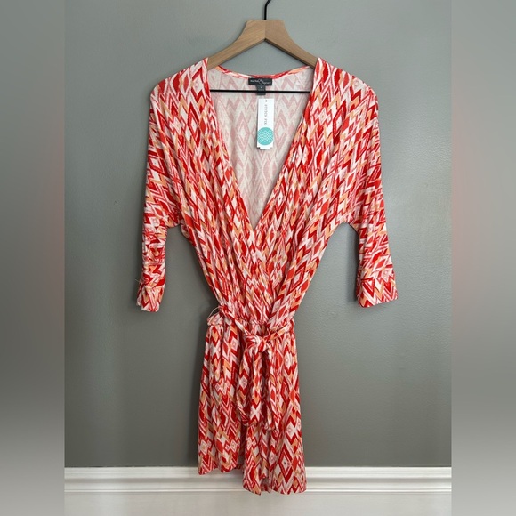 *NWT* Market & Spruce from Stitch Fix Gennie Knit Romper in Orange Red, Size S - Picture 2 of 8
